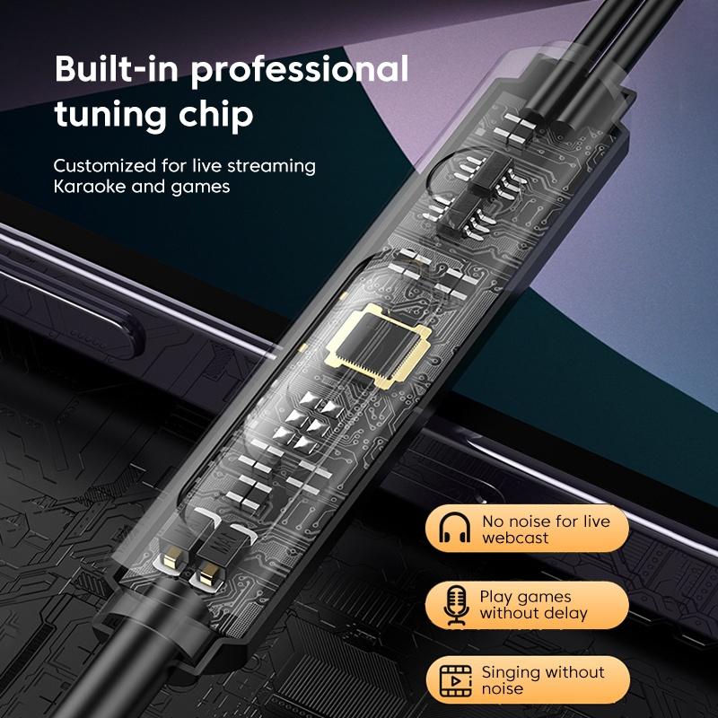 Tai Nghe Có Dây USB, Dài 3M, Tai Nghe Trong Tai, Có Mic, Cáp USB-A, Tai Nghe Rảnh Tay Tai Nghe Chơi Game, Thích Hợp Cho Máy Tính Để Bàn, Máy Tính Xách Tay Và PC 5
