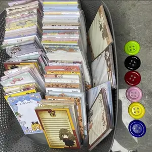 [2 WISH] memopad karakter square / A7 isi 50 lembar