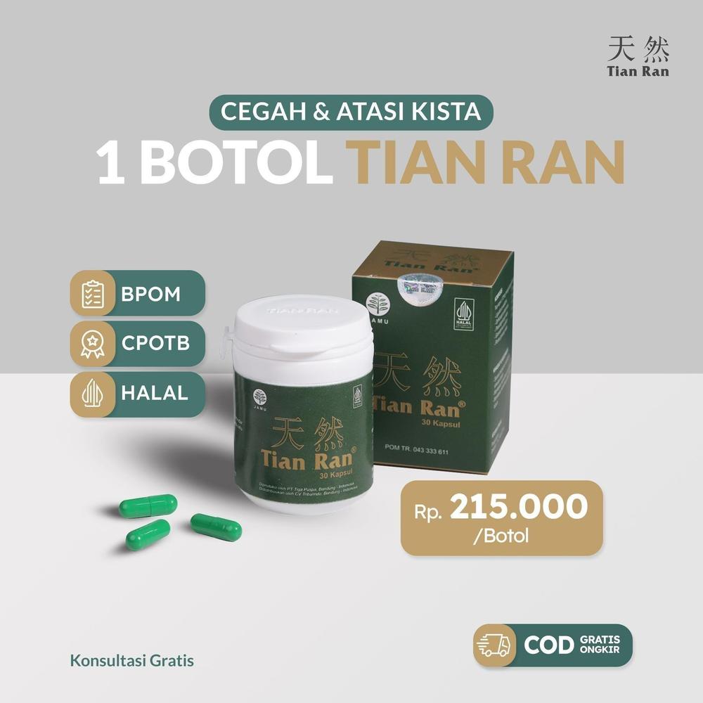 Obat Kista Herbal | Tian Ran | Kanker Kista Miom - 1 botol