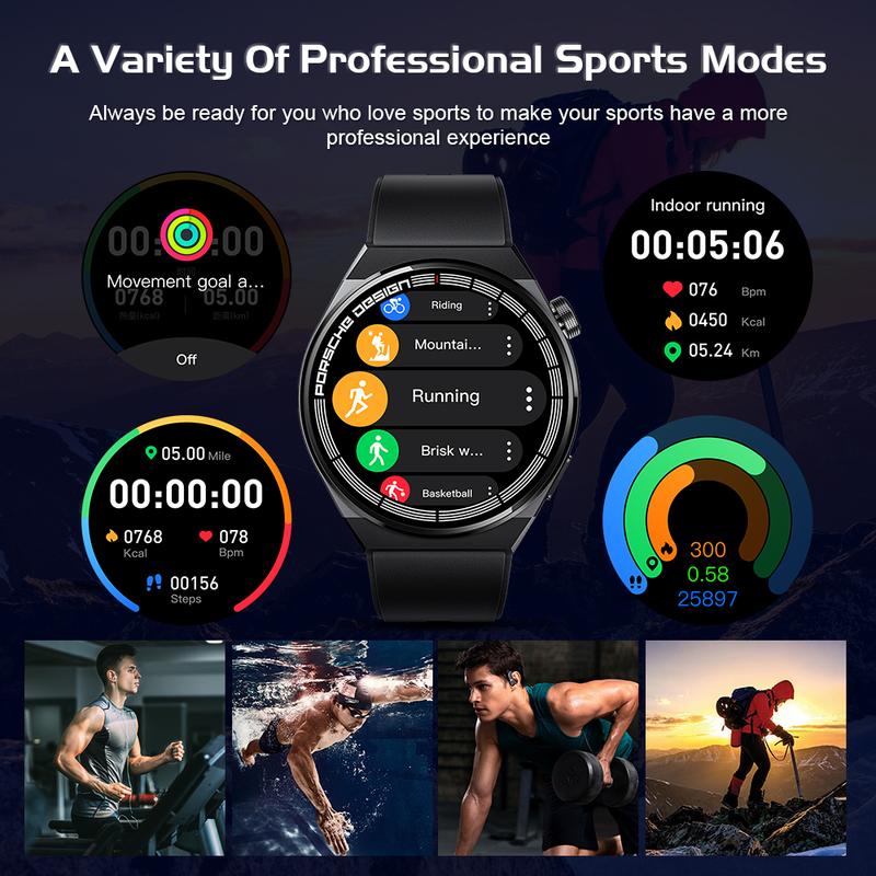 Simbojoy SmartWatch GT8 Anti Air Original Layar Terang 1.28''Pemantauan Tidur Alat pengukur langkah Jam Pintar  ZN025 3