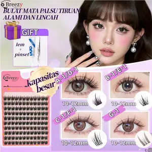 Bulumata Palsu Eksklusif untuk Mata Barbie Berbagai Jenis Tersedia ditambah Alat Gratis Wajib untuk Pemula Selesaikan Make Up Mata yang Elegan dalam 30 Detik Lashes Eyelash Eye