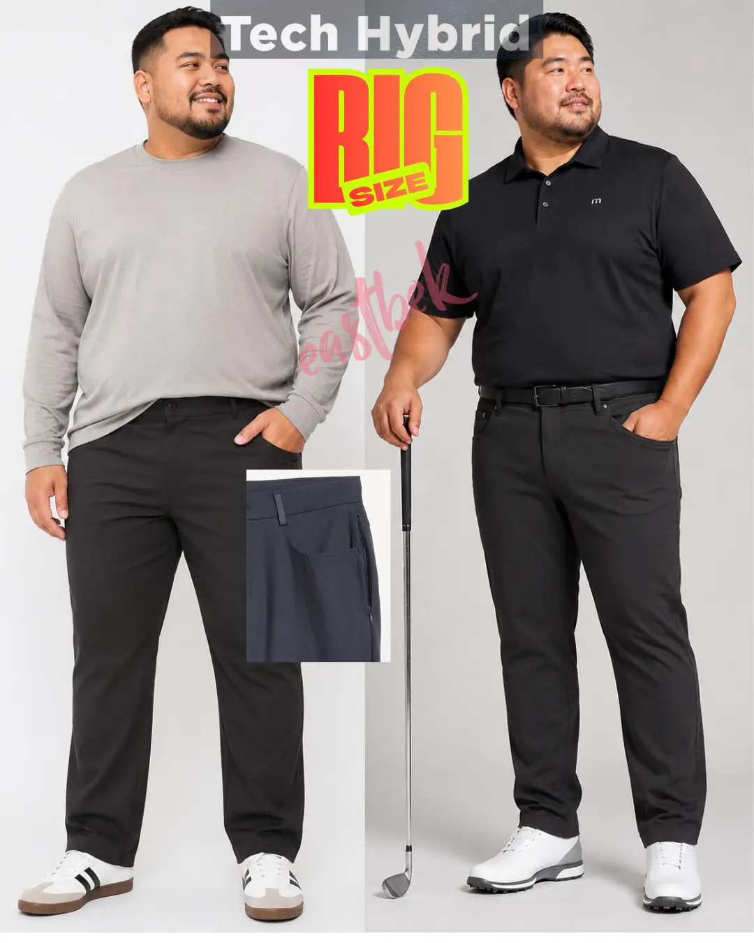 Bawahan pria Celana Golf pant big size active go dry original 5 pocket