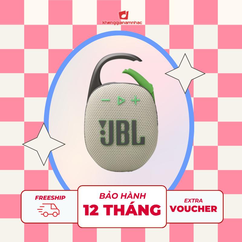 Loa Nghe Nhạc Di Động Bluetooth JBL Clip 5- Nghe Nhạc, Củ Loa, Chống nước, Bass căng, Nhỏ gọn