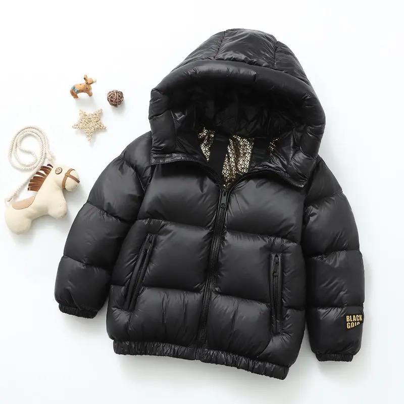 jaket puffer kids / jaket anak gelembung usia 1-12 tahun hangat untuk sianak Perempuan size l (3-4th) ziper hitam jaket & mantel Abu Biru 2