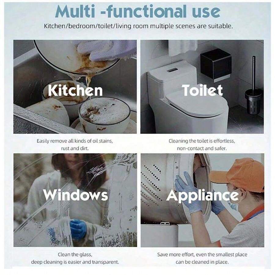 QPT Mall Sikat Elektrik 4 in 1 Handheld Sikat WC Elektrik Sikat Kamar Mandi Rotasi Cerdas 360° Derajat Kebisingan Rendah Tahan Air IPX7 Wastafel Dapur Cleaning Brush QPT Mall Sikat Elektrik 4 in 1 Handheld Sikat WC Elektrik Sikat Kamar Mandi Rotasi Cerdas 360° Derajat Kebisingan Rendah Tahan Air IPX7 Wastafel Dapur Cleaning Brush