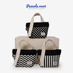 Pamolestuff Pouch Travelling Mini Totebag Bahan Kanvas - Nola Series