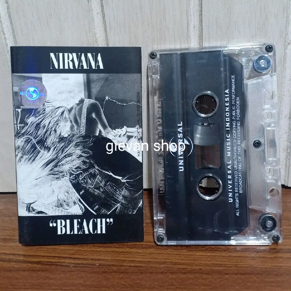 kaset pita tape NIRVANA Bleach