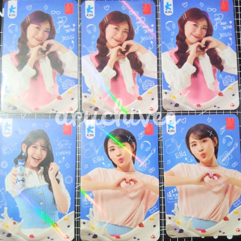 Photocard JKT48 x KIN yogurt | Photocard KIN x JKT48 - Shop | Tokopedia