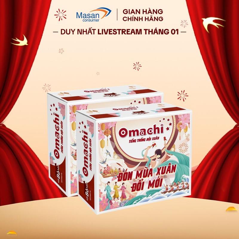 Combo 2 Thùng Mì dinh dưỡng khoai tây Omachi xốt Bò hầm 30gói x 80gr