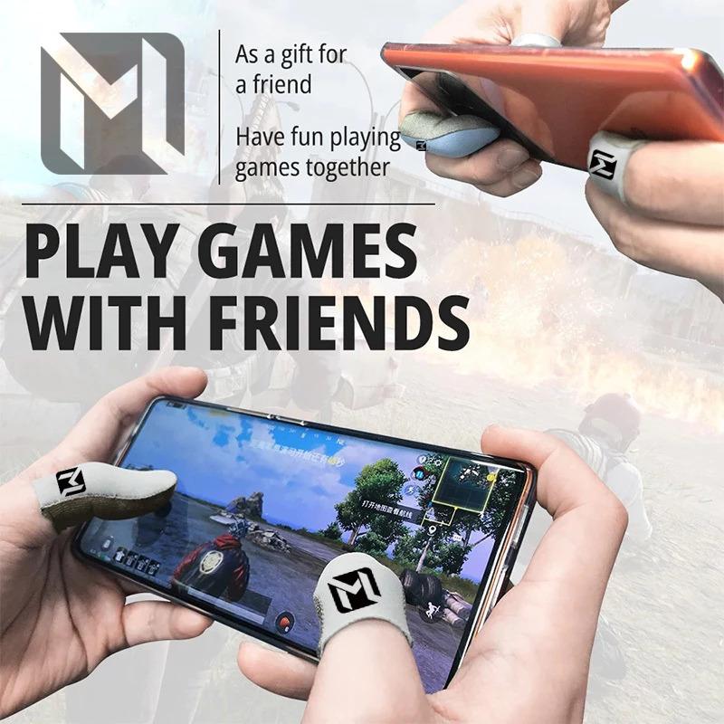 Product Introduction of ปลอกนิ้วสำหรับเล่นเกม, HY MLBB, ถุงมือเกมมือถือ, สำหรับ PUBG, ปลอกนิ้วระบายอากาศ, ปลายนิ้ว, กันลื่น, ทำจากเส้นใยเงิน, ฝาครอบเกม 4
