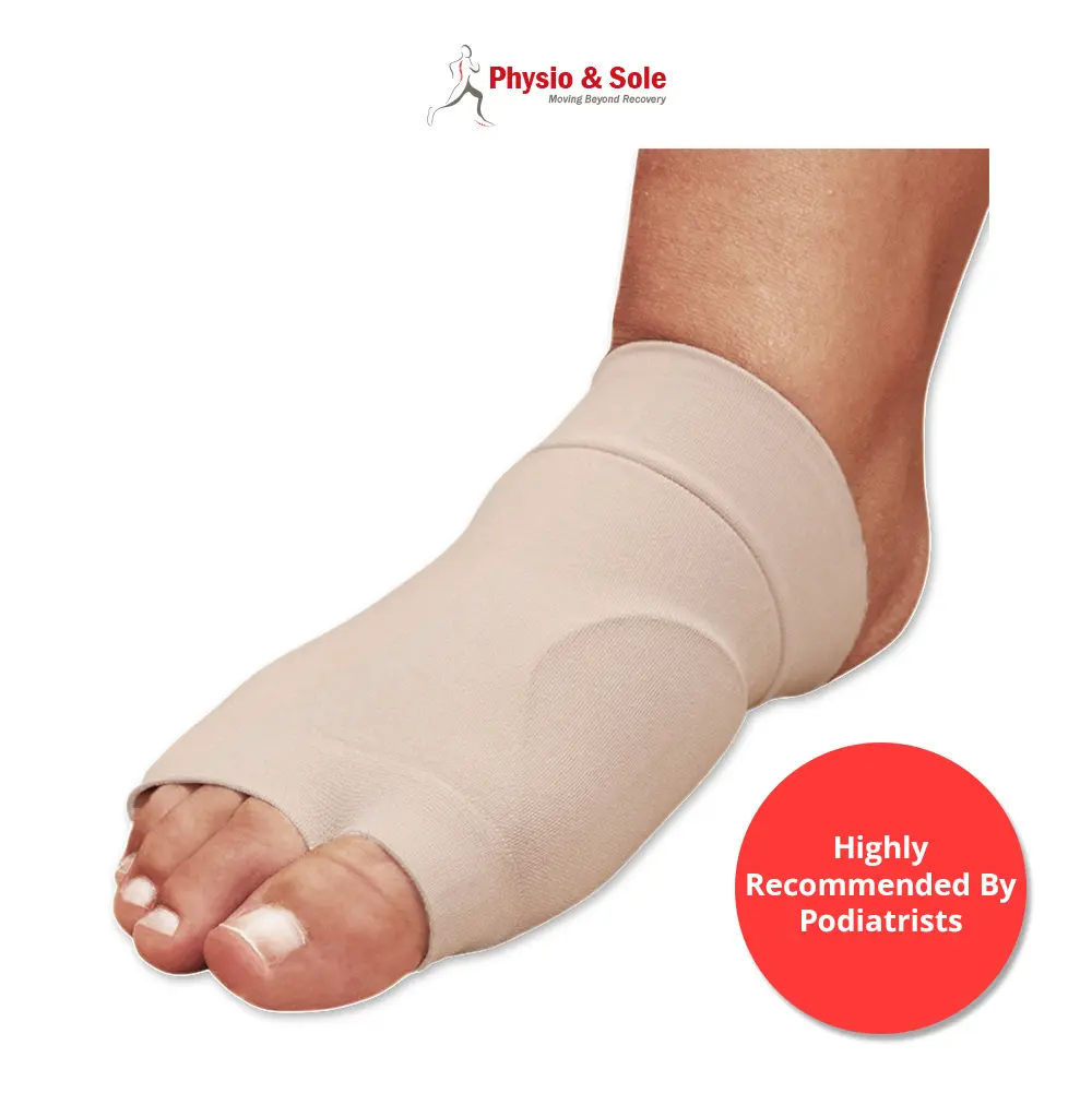 Silopad Bunion Care Gel Sleeve Size Small/Medium/Large/X-Large Wide Width, Washable, Reusable