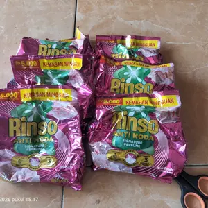 RINSO ANTI NODA 175gr KEMASAN 5000an 6pcs DETERGEN BUBUK(TIDAK BISA REQUEST VARIAN)