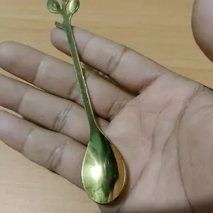 sendok mini gold antik serbaguna