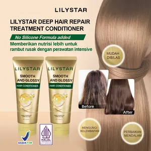 LILYSTAR Smooth and Glossy Hair Conditioner Bunga Kering Perawatan Haircare Melembutkan Conditioner Smoothing