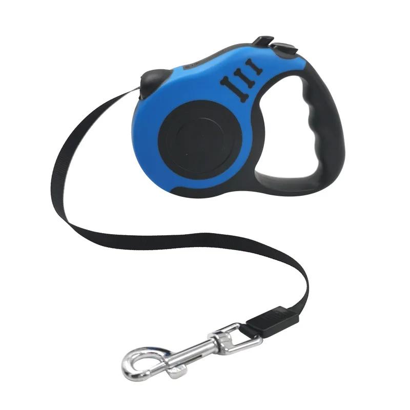 Product Introduction of 3 Meters 5 Meters Retractable Dog Leash Pet Leash Traction Rope Belt Automatic Flexible Leash For Small Medium Large Dog Product 9
