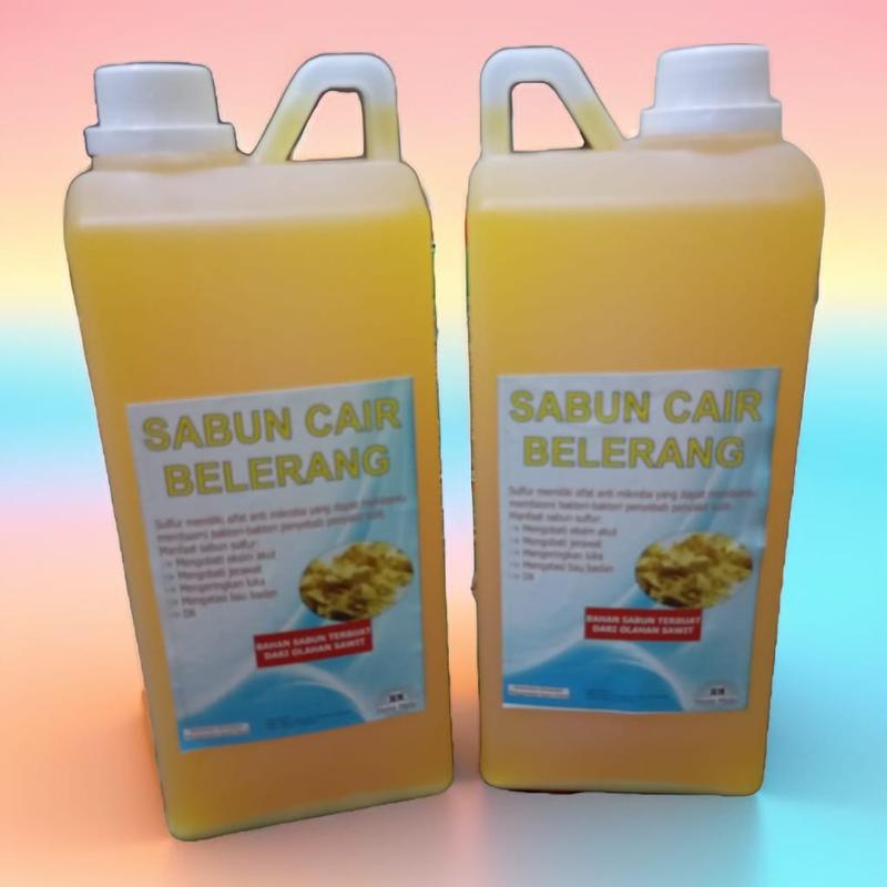 sabun belerang cair asli obat kulit isi 1 liter cod Membersihkan 7