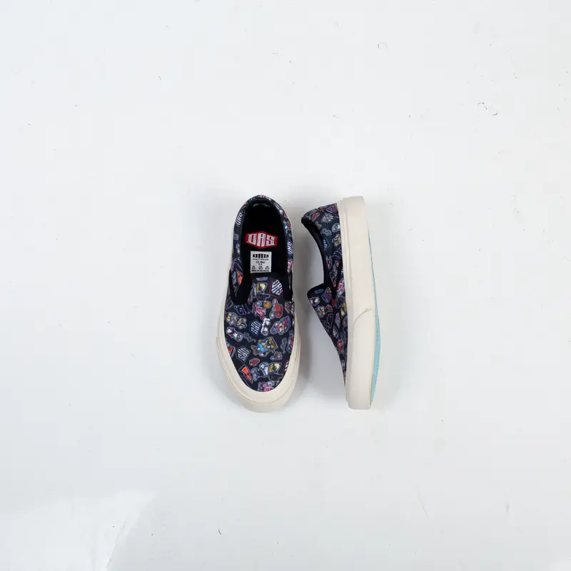 DAS FOOTWEAR Full Karakter Sepatu Sneakers Slip on Karakter Pria dan Wanita 36-43 DAS FOOTWEAR Flat Shoes Black 2