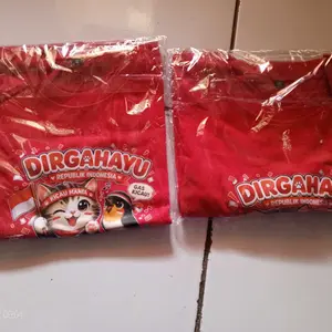 CHUBBYCHEEKS.ID KEMERDEKAAN Kaos Lucu Anak UNISEX Laki-Laki & Perempuan Motif DIRGAHAYU INDONESIA KICAU MANIAcocok untuk kegiatan sehari-hari