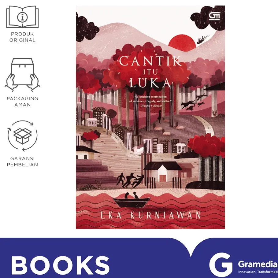 Gramedia - Buku Novel Cantik Itu Luka (Eka Kurniawan)