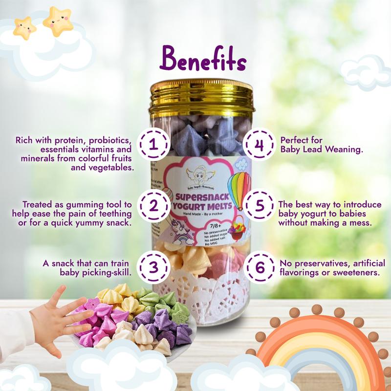 Freshly Made Baby Toddler Yogurt Melts 2