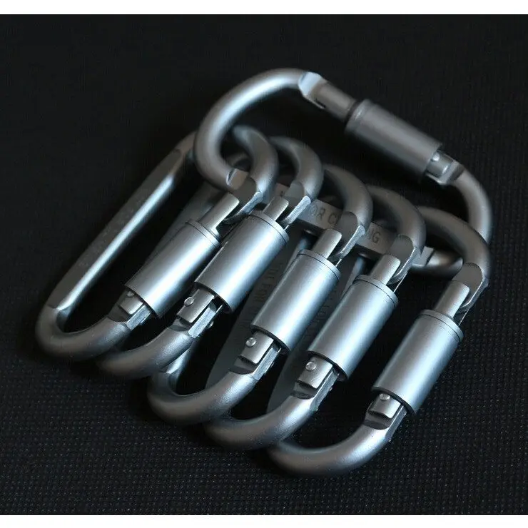 LIXADA Carabiner Gantungan Tas Quickdraw Carabiner Aluminium Alloy - AT7600 4