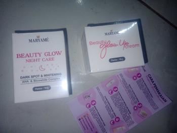 Product Review of [] Maryame Bundling Beauty Glow Up Cream & Beauty Glow Night Care from G**a 9** 🦂** 3