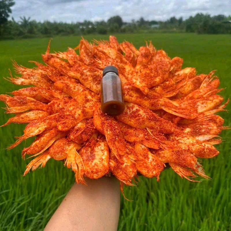 ( DELL KM ) 1KÝ khô ức cá dứa tẩm bột ớt hàn quốc tặng 100gam + mắm me chua ngọt - thơm ngon béo ngậy miễn tây sông nước Food Thức Ăn Ăn Vặt