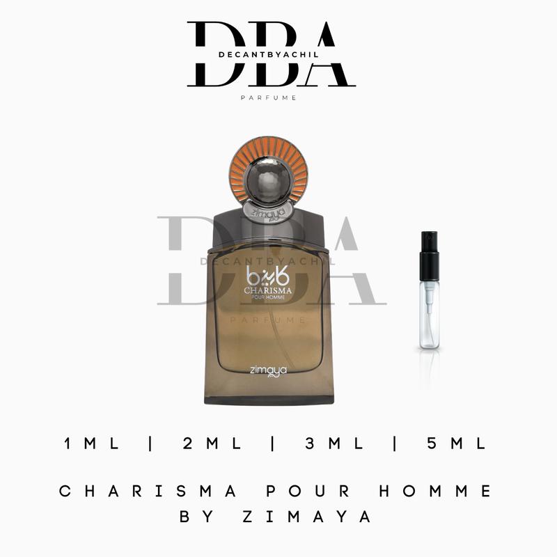 Zimaya Charisma Pour Homme Parfume - Decant - Travel Size  Parfum Pria 0