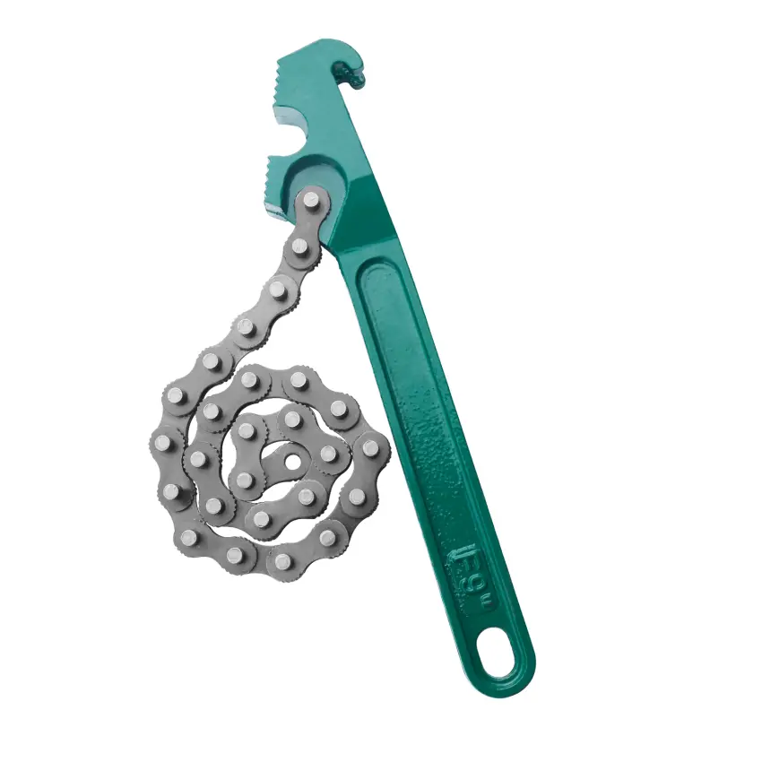 Universal Oil Filter Wrench 8/12inch Grid Filter Chain Spanner Wrench Auto Chain Type Oil Fuel Filter Filters Remover Tool