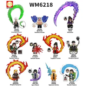 Action figure demon slayer kimetsu no yaiba tanjirou nezuko rengoku zenitsu yorichi kokushibo gyomei obanai sanemi WM6218