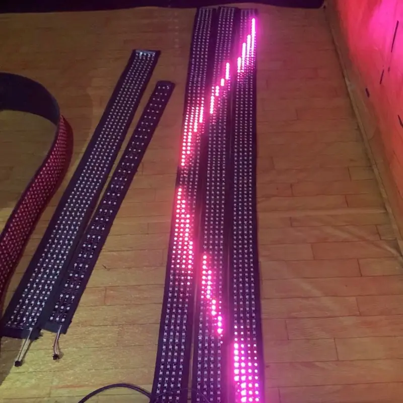 LAMPU STROBO 3&2 LAYER NEW ANIMATION BALING BALING PAJANG 2 METER WS2811 LED RAPAT 12V-24V BUS KENDARAAN 8