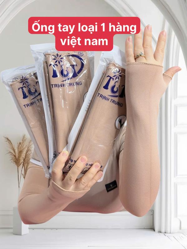 Ống Tay Chống Nắng - ống tay ủ kem - Găng ống Tay hàng T&T  Của Việt nam dày dặn êm mềm,giữ ấm -dolotkimyen gang  tay