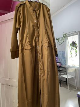Product Review of Gamis Pemda PNS Full kancing Terbaru / seragam kerja guru from M**i 1