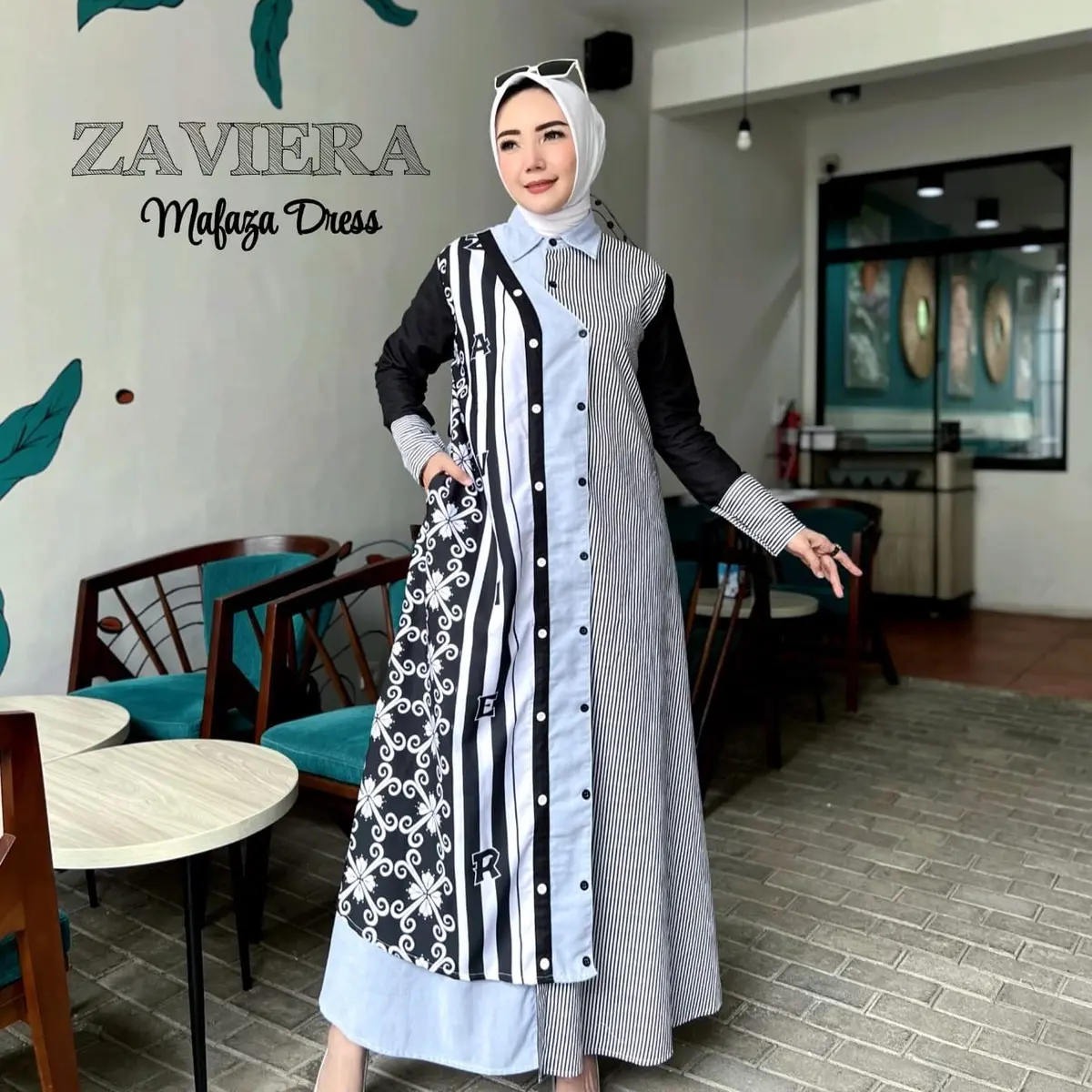 Gamis Mafaza Dress by Zaviera