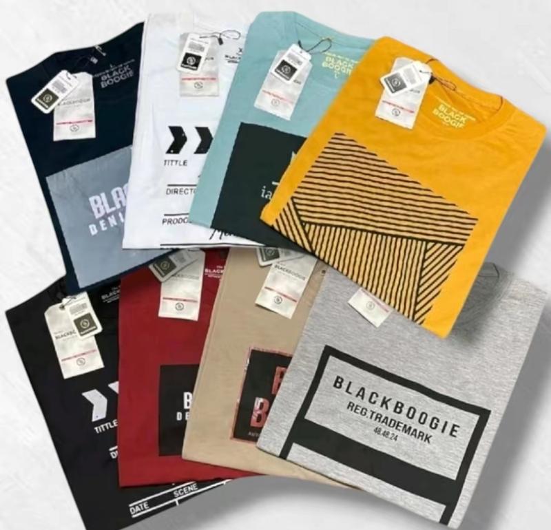 Product Introduction of Kaos Branded Berkualitas,4 Pcs 100 Ribu  Model Terbaru, Cocok untuk Pria dan Wanita Dewasa - T-Shirt 8