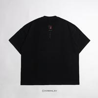 Gambar KREMLIN T-Shirt BOXY OS Fit Black - Hearthveil - S dari Kremlin Clothing Kota Bandung 2 Tokopedia