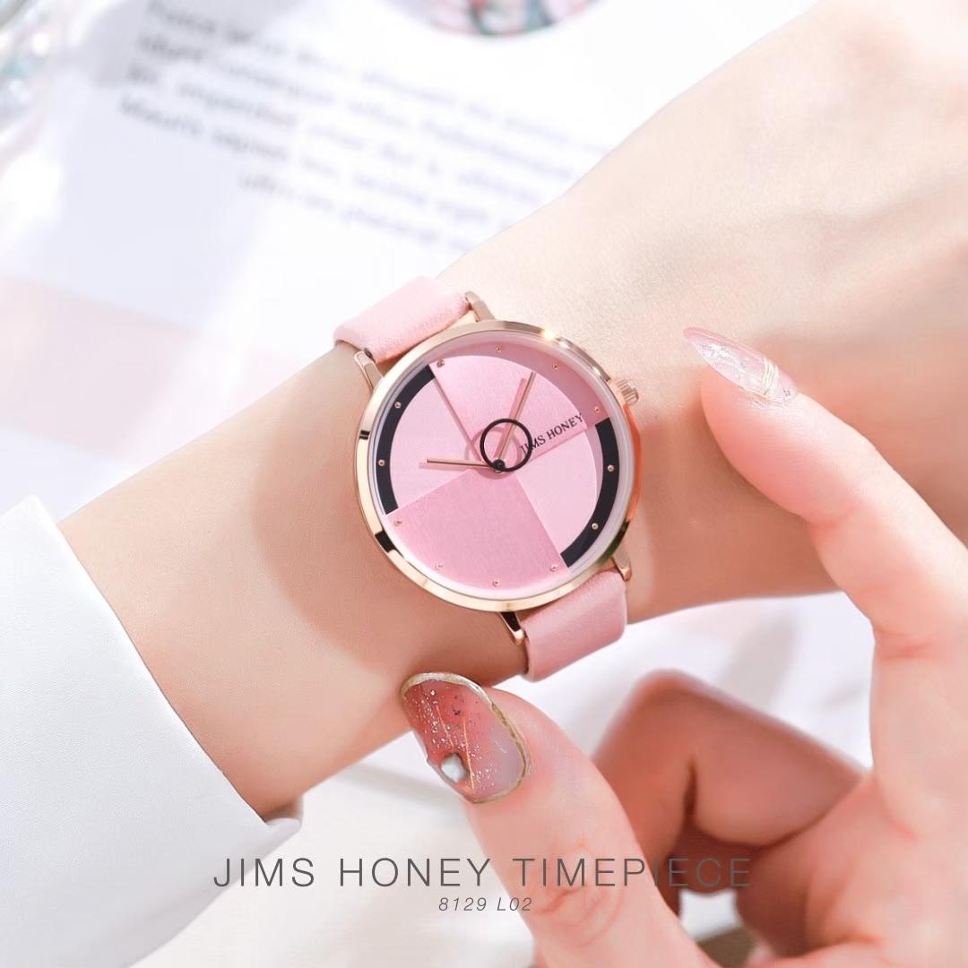 JIMS HONEY JAM TANGAN WANITA JT 8129  (FREE BOX + BATERAI)