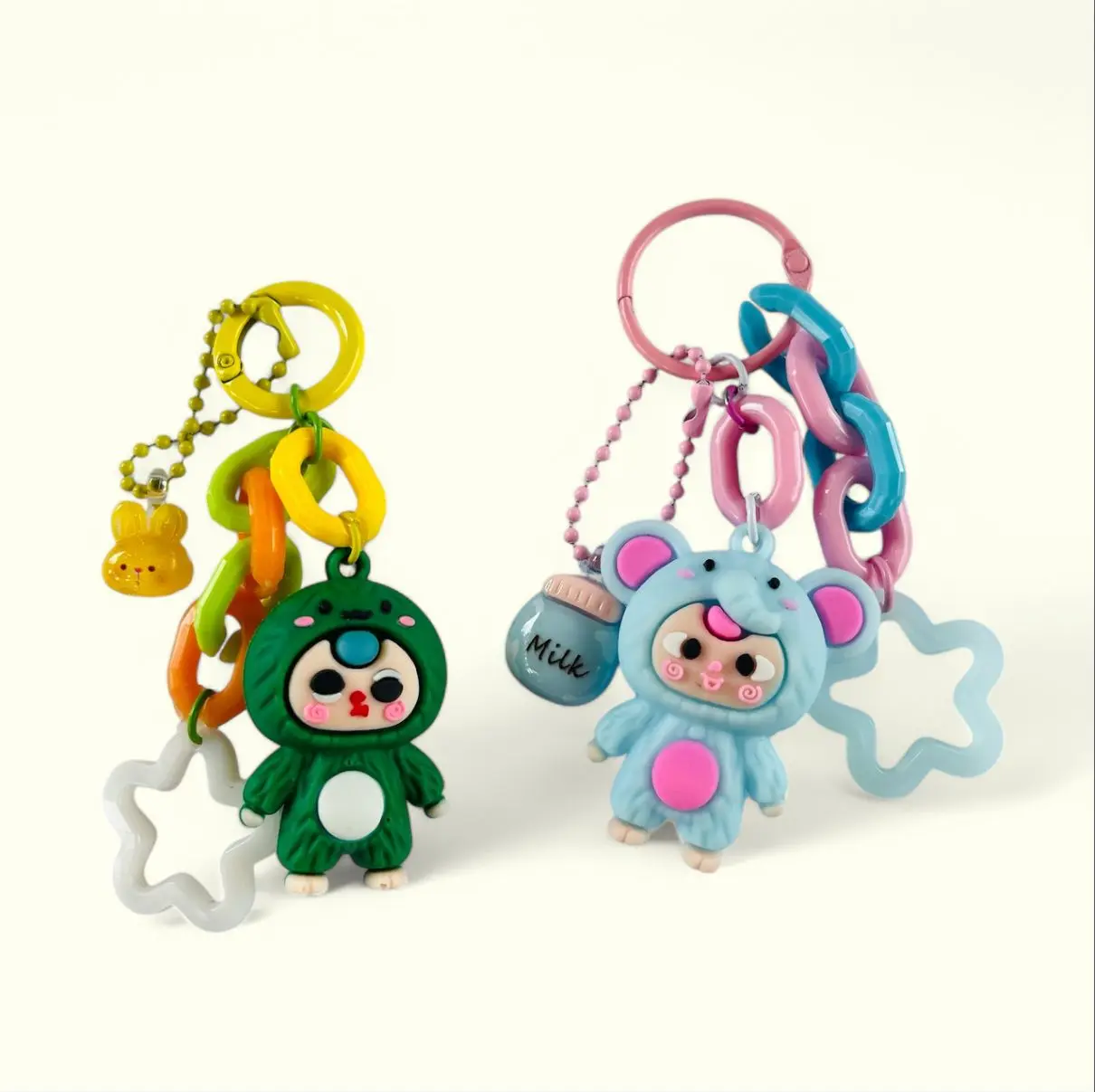 Gantungan Kunci Boneka Lucu Unik Tahan Lama random