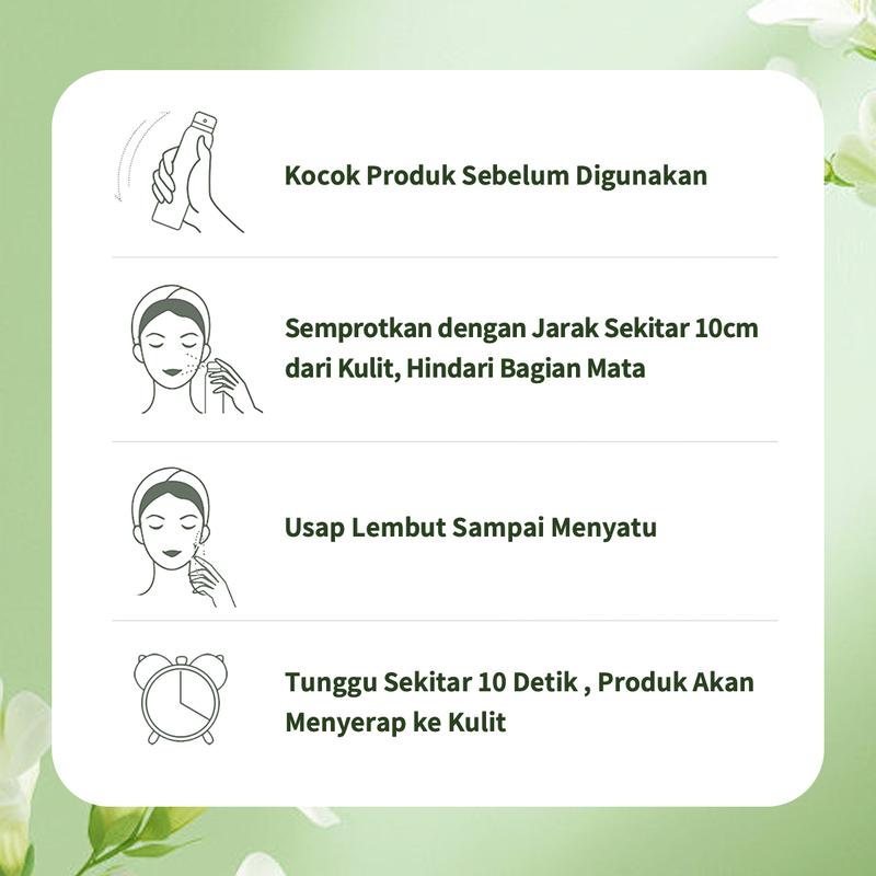OILYOUNG Isolation Moisturizing Spray Niacinamide - Skin Brightening, Hydrating, Moisturizer- Toneup Kulit Kusam [BPOM] 4