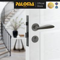 Gambar PALOMA Gagang Pintu Door Handle Pintu Roses Lever Engkol Pisah Misah Paket Kunci Pintu Lockset Lock Set Complete Komplit Superalum Lite Chrome Silver Grey Abu HRP LRP 8192 - Hanya Handle dari PALOMA Official Kota Administrasi Jakarta Timur 5 Tokopedia
