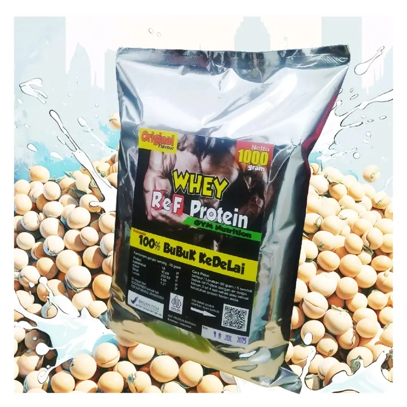 Whey ReF  bubuk  1000 gram / 1 kg  protein 1