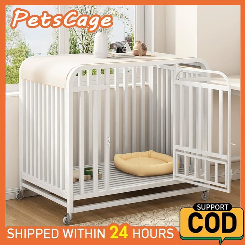 Lồng chó Con chó lớn NAN ỐNG DÀY 1.5cm cho chó lớn- Chuồng chó nan ống sơn tĩnh điện PetsCage chuồng nuôi