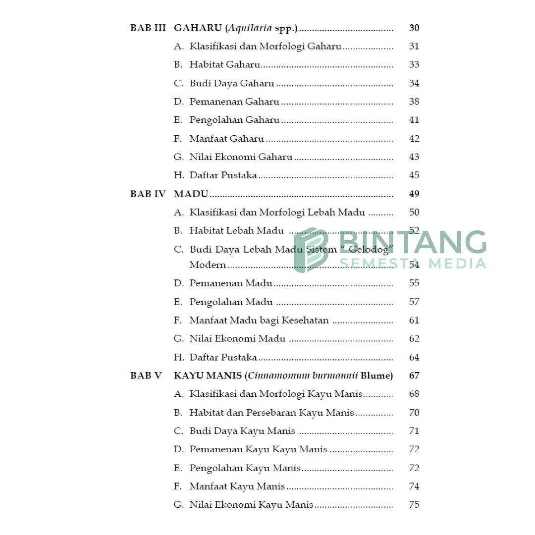Hasil Hutan Bukan Kayu: Dalam Perspektif Ekologi dan Ekonomi - Siti Latifah, dkk.
