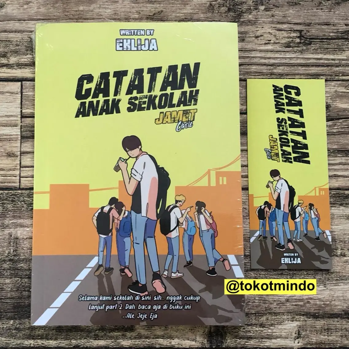 ORIGINAL Novel JAMET CIRCLE : CATATAN  ANAK SEKOLAH (Ehlija) - Penerbit Akad - Ayah, Boleh Bicara Sebentar