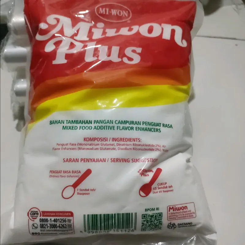 Miwon Plus Bumbu Penguat Rasa Kemasan 1kg 3