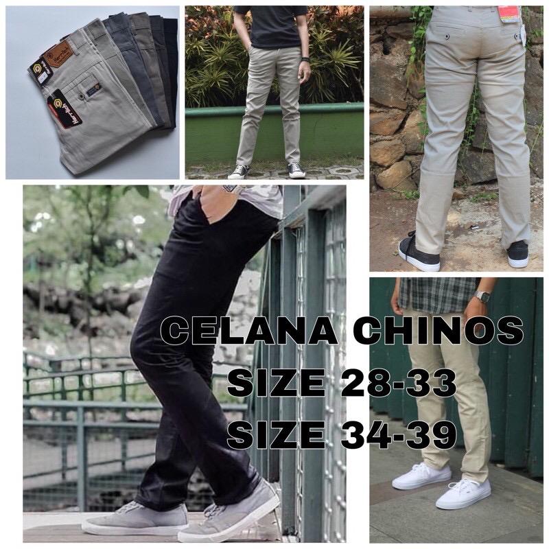 CELANA CHINOS JUMBO/ CELANA PANJANG / CELANA PRIA/ CELANA KAIN 0