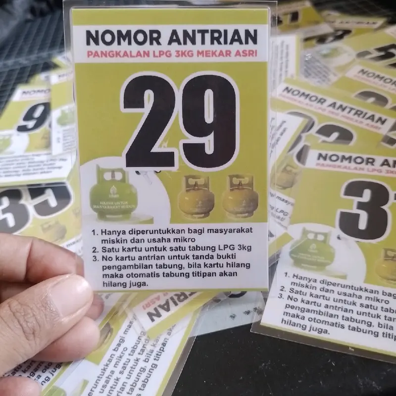 cetak kartu nomor antrian 01-100 custom desain 3
