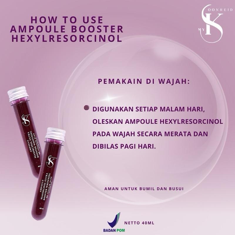 [DAPAT 2] BELI 1 AMPOULE HEXYLRESORCINOL + DAPAT 1 GLUTA SOAP 3