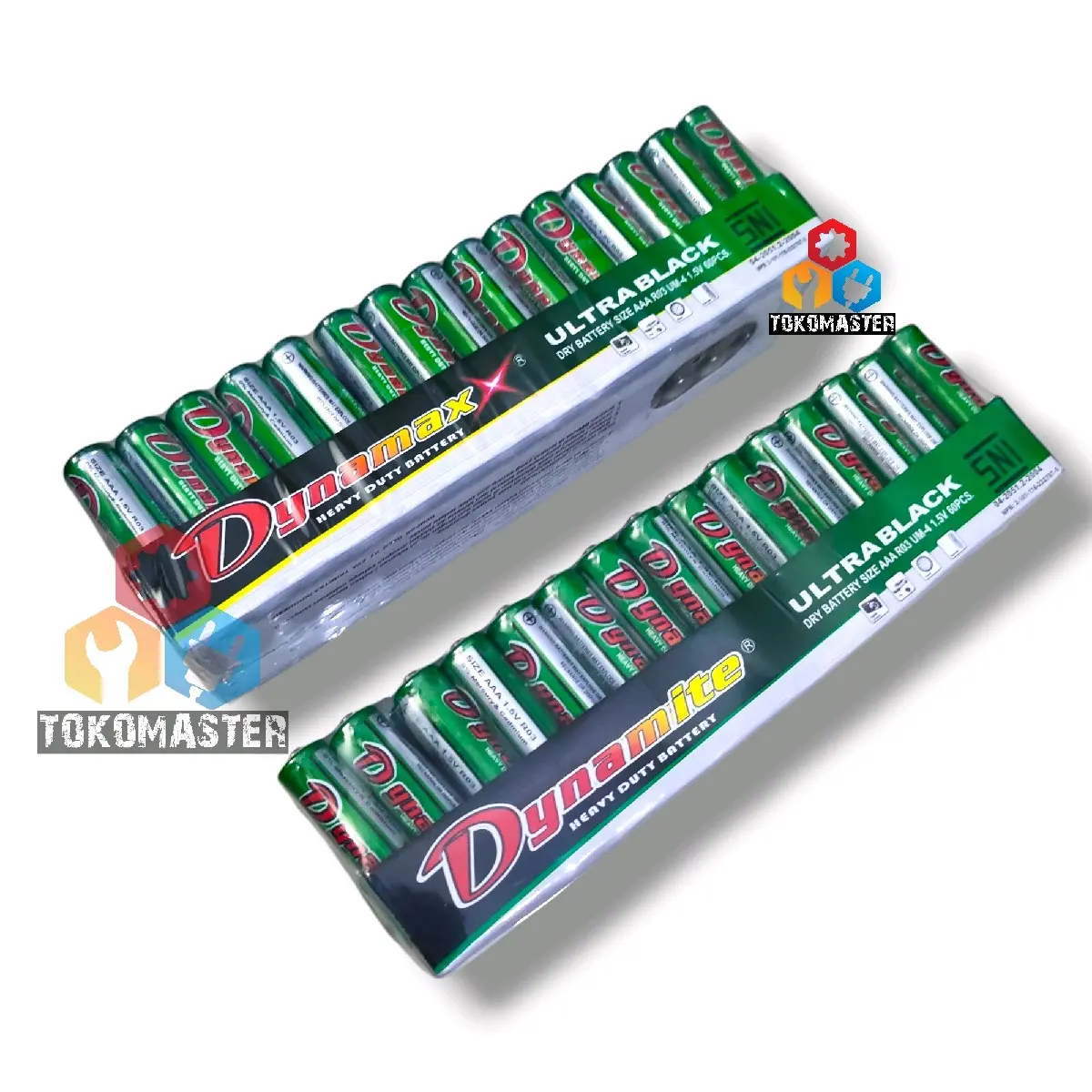 1Pack Baterai AAA Dynamax Dynamite Hijau Batrai A3 1Pak Batre 3A Murah Batu Batray Remot AC Batrei