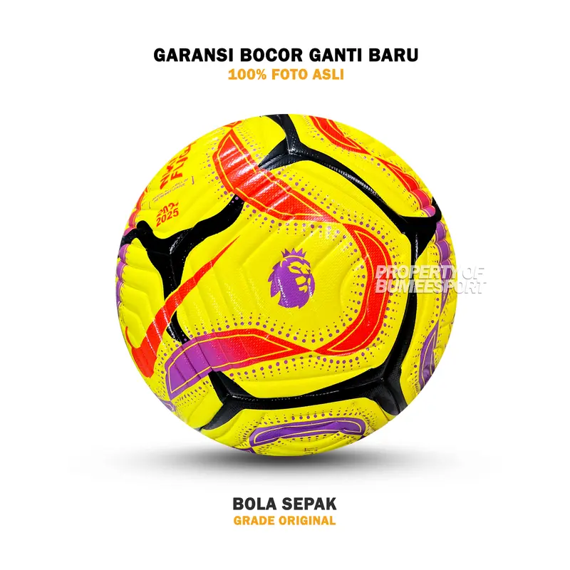 BOLA SEPAK SIZE 5 GRADE ORIGINAL TERBARU 2025 IMPORT | GRATIS PENTIL, JARING DAN POMPA | 100% REAL PICT 0